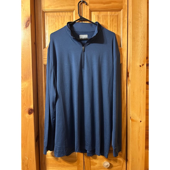 PGA Tour Other - PGA Tour Mens XXL Quarter Zip Golf Pullover Jacket Navy Lightweight NWOT